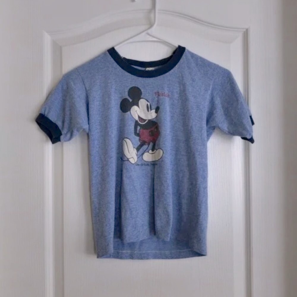Vintage Mickey Mouse Disney T-Shirt, Novelty Shirt